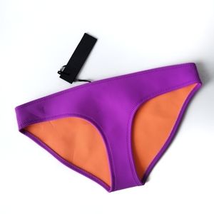 Triangl | Swimwear Bikini Bottoms Neoprene Medium Neon Purple
